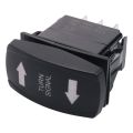 Turn Signal Rocker Switch LED for RV Vehicle 4Pin Universal Switch. 