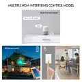 Migeet Wi-Fi Smart Switch Light Switch Voice Control, Remote Control, Touch Control Compatible with Alexa Google Assistant Schedule, Timer, Countdown Needs Neutral Wire No Hub Required 95-250V. 
