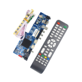 S368A1.5 Android 9 Pie Quad Core Network Smart TV Motherboard 1GB 512MB RAM +8GB 4G ROM + Manu Keyboard Use Old Laptop Screen 10"-24" Display HD and Firmware. 