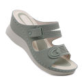 Summer Women Platform Slippers Fashion Retro Casual Beach Shoes Female Orthopedic Sandals Peep Toe Comfort Sandalias De Mujer.