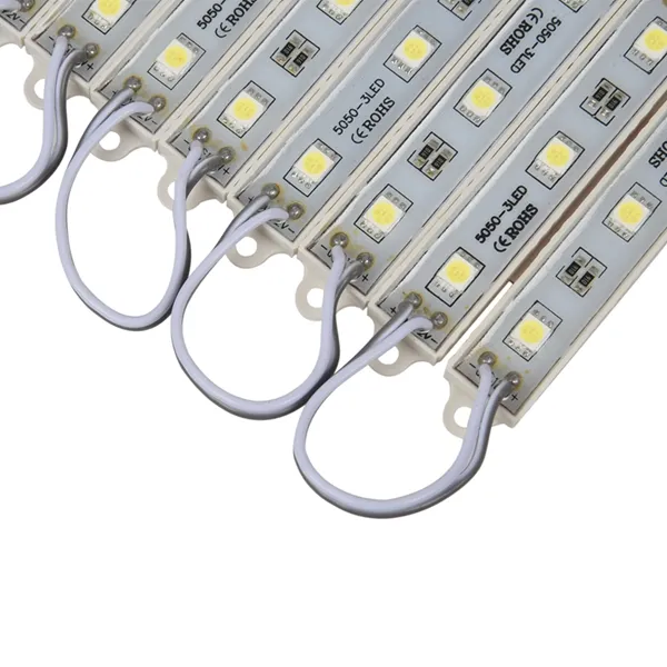 1*10pcs%205050%20SMD%203%20LED%20Module%20LED%20Strip%20String%20Light%20Waterproof%20DC%2012V%20Cool%20White%20-%20Image%206