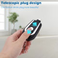 1500mAh Portable Keychain Power Bank Fast Charging for Type C Phone Charger External Battery Pack for Emergency Power. 