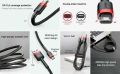 Baseus Cafule 2.4A Quick Charging USB to Micro Cable 1 meter/ 2 meter. 