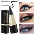 Long-Wear Gel Eyeliner Black Silver Rose Gold Gel Eyeliner Eyes Makeup Waterproof Long-lasting Women Beauty Eye Liner Pen BruberryBeE.