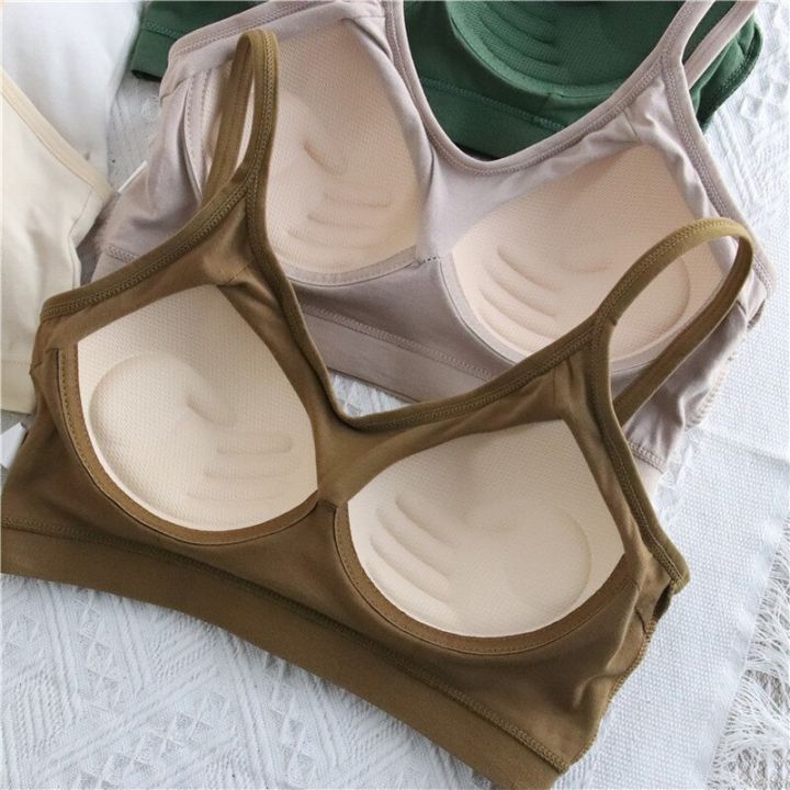 Pure%20Cotton%20for%20Women%20Underwear%20Solid%20Seamless%20Bra%20with%20Pads%20Push%20Up%20Fixed%20Cup%20Tops%20Bralette%20Brassiere%20Beautiful%20Back%20Vest%20-%20Image%204