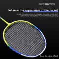 Badminton Racket Head Protective Sticker Multi-color Anti-friction Simple Disassembly Portable Bat Frame Line Tape Protector Diy Fengshi.