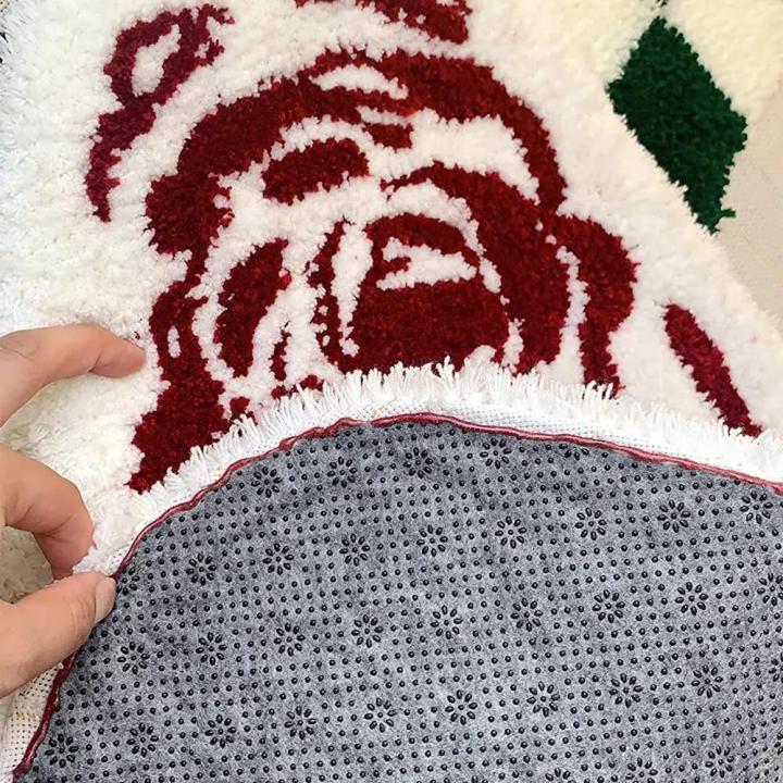 Tufting%20Cloth%201.8m*1m%20TuftingFabric%20Plum%20Blossom%20Pattern%20Vinyl%20Rubber%20Non%20Slip%20Felt%20Fabric%20Tufting%20Canvas%20Tufting%20Backing%20-%20Image%204