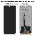 LCD No Frame For Infinix Note 10 Pro X695 X695D Display Touch Screen Digitizer Assembly Replacement Parts.