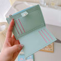 Cartoon Anime Multifunctional Card Holder Fashion Portable Coin Purse For Women Girls Kawaii Cute Wallet Folding Leather Wallet Cherry Super Store. 