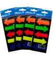 Multicolor Sticky Note slide P09-2 (PVC) -100 sheet (Arrow Shape).