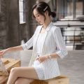 Small Suit Jacket Women's Suit Shorts Two-Piece Suit2023New Summer Fit Slim Fit Solid Color Suit Women's Clothing. 