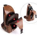 Men's Crossbody Bags Men's USB Chest Bag Designer Messenger bag Leather Shoulder Bags Diagonal Package 2023 New Back Pack Travel. 