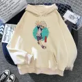 Cute Mens  hunterxhunter  Hoodies Hunter X Hunter Men Women Pullovers Hoodies Sweatshirts Killua Zoldyck Hisoka 90s Anime Hoody. 
