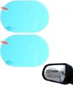 Anti Rain and Anti Fog Film/Sticker car and bike Mirror+Window.