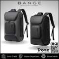 BANGE - 7216 Plus 35L Travel Backpack with Antitheft Lock & Charging Port | 1-Year Official Warranty by TRONZZ. 