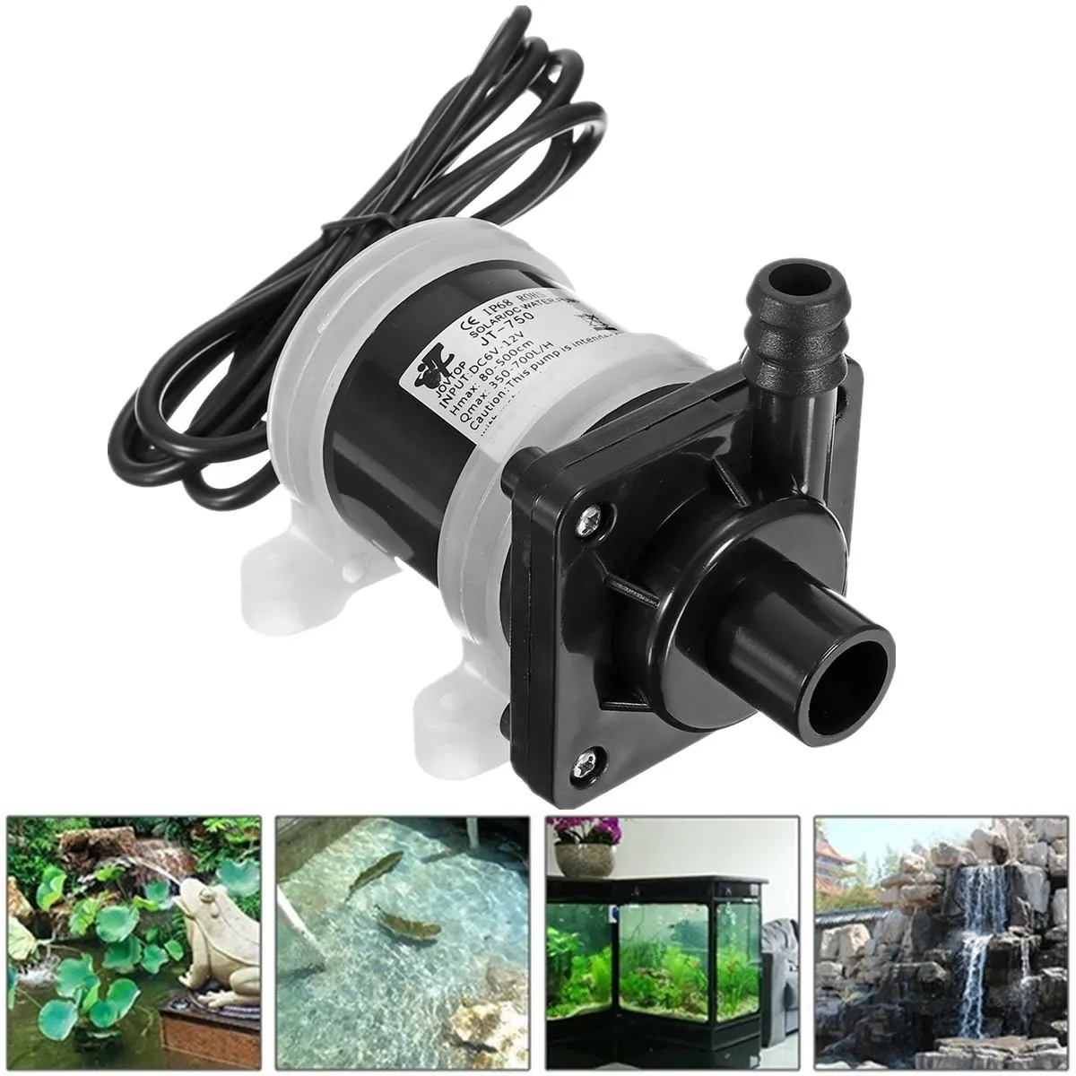 Mini Submersible 12V DC Pump Solar Water Pump
