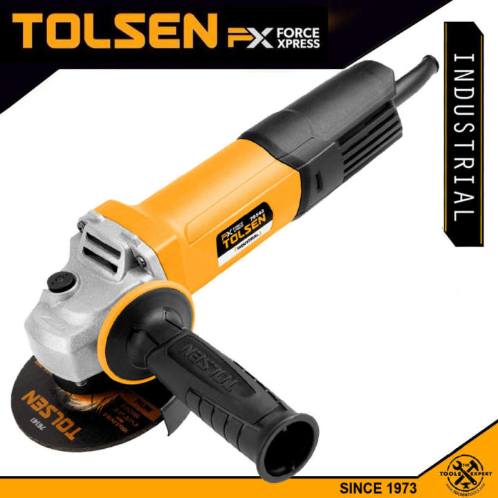TOLSEN%204"%20Angle%20Grinder%20%20(100mm)%20760W%20Industrial%20Grade%20Model:%2079542%20-%20Image%204