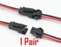 JST 2 Pin Connector Male+Female Pair with wire (20cm) - Multi Plug - Multi Plug. 