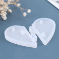 Graceful Silicone Mold Love Lock for Lovers Pendant DIY Epoxy Resin Mould Necklace.