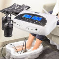 Dual Ionic Foot Bath Detox Machine, Professional Foot Detox Machine, Ionic Ion Detox Foot Bath Spa Cleanse Detoxification Machine. 