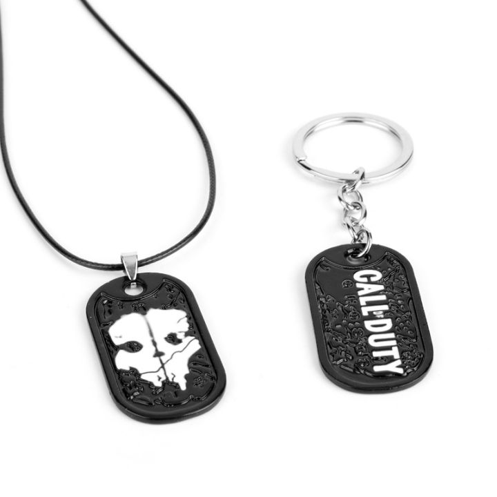 Alien%20Game%20Jewelry%20Call%20Military%20Ghosts%20Dog%20Tag%20Charm%20Pendant%20Necklace%20Duty%20Metal%20Keychain%20-%20Image%203