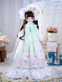1/4 BJD Loli Doll 40cm Two-dimensional anime Girl Doll Toys With Full Outfits Clothes Wig Shoes Makeup Children Christmas Gift.