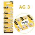 Alkaline Button Cell Battery AG3/LR41W > 10 Piece (Best for Watch). 
