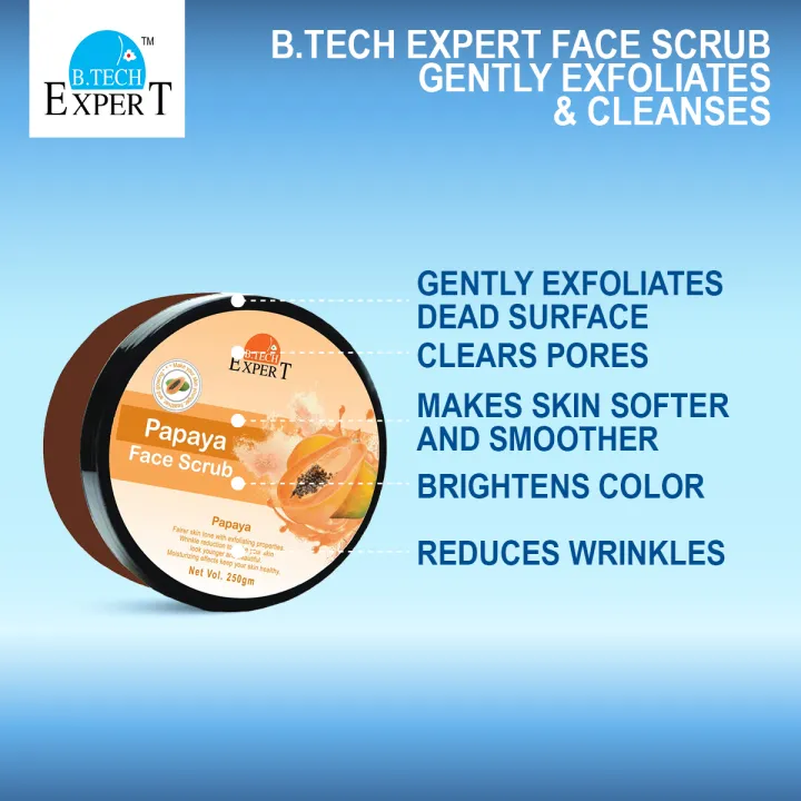 B.Tech%20ExperT%20Face%20Scrub,%20Gently%20Exfoliates%20&%20Cleanses,%20For%20All%20Skin%20Types,%20Fairer%20Facial%20Scrub%20for%20a%20Youthful,%20Brighter%20and%20Beautiful%20Skin%20%7C%20With%20Moisturizing%20Effects%20-%20Image%205
