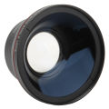 55mm 0.43X Wide Angle Lens Optical Glass Coating Technology Camera Accessory. 