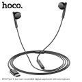 Hoco M93 Type C Headphone Joy Wire-controlled Digital Earphones with Microphone. 