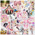 10/30/50PCS Japanese Anime Magical Girl Madoka Cute Sticker for Luggage Laptop IPad Gift Journal Waterproof Sticker Wholesale. 