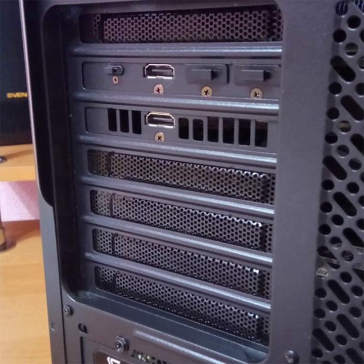 20%20Pieces%20PCI%20Slot%20Cover%20Hard%20Steel%20Dust%20Filter%20Blanking%20Plate,%20Vented%20Slot%20Covers%20for%20Computer%20Cases%20with%2020%20Screws%20-%20Image%205