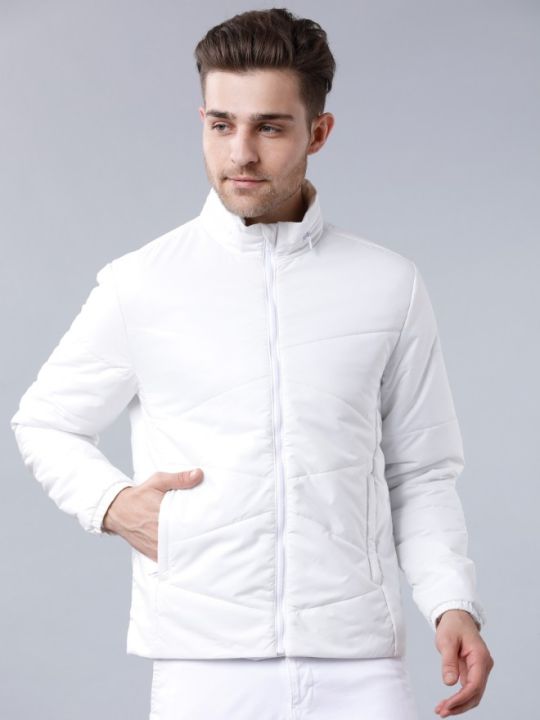 Pantoneclo Premium Quality Men's Padding Jacket - Smoke Green & White