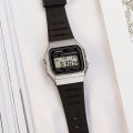 (Ready Stock) G .Shock Men Sport Digital Classic Square Watch Shockproof and Waterproof Stainless Steel Band Sports Business Wrist Watches with 2 Year International Warranty F91W. 