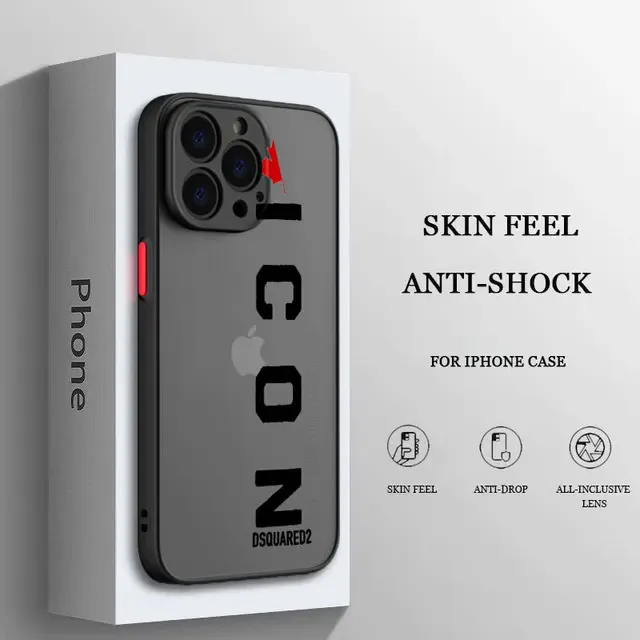 %E3%80%90Mascaraara%E3%80%91Trend%20DSQUARED2%20For%20iPhone%2015%2014%2013%2012%2011%20Pro%20Max%20XS%20Max%20X%20XR%207%208%20Plus%206S%205S%20Frosted%20Translucent%20Funda%20Phone%20Case%20-%20Image%208