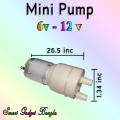 Air Pump DC 6V - 12V Mini Air Pump High Pressure Large Capacity Low Noise. 