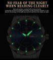 BINBOND New style Fashion Men's Watch Waterproof Watch for Men Tungsten Steel Calendar Quartz Watch. 