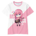 New Bocchi The Rock T-Shirts Anime 3D Print Streetwear Men Women Fashion Oversized Short Sleeve T Shirt Kids Tees Tops Clothing. 