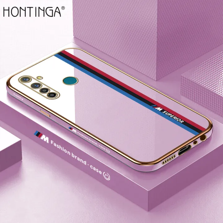 Hontinga%20for%20Realme%205%20Pro%20Back%20Cover%20+%20Free%20Lanyard%20Luxury%206D%20Plating%20Fashion%20Racing%20Side%20Pattern%20Case%20Soft%20Silicone%20Square%20Mobile%20Cover%20-%20Image%202