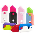 Internet celebrity the same spot children's 3D gravity radish knife knife 3D printing gravity radish knife decompression toy wholesale.