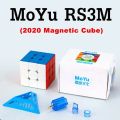 【Nice Day Toy Findings Store】（NEW）MOYU  rs3m Maglev 2021 Magic Cube  RS3 M Magnets Puzzle rs3m Cube Toys for kids 2020. 