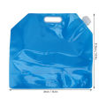 Collapsible Water Bag 10L Silicone Folding Water Bag for Camping. 