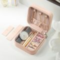 Jewelry Organizer box Display Leather Small Jewelry Box Travel Jewelry Case Boxes Portable Jewelry Box Storage Organizer Earring Holder Gifts Case for Ring Pendant Earring Necklace Bracelet. 