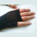 Indispensable -Quality And Durablity -1 Pair Coffee Color Fingerless Hand Gloves/ Hand Sleeves for Woman/ Girls- Innovative. 