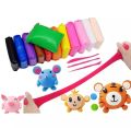 12pcs-1pac Air Drying DIY soft Super clay/craft ideas for your baby/kids. 