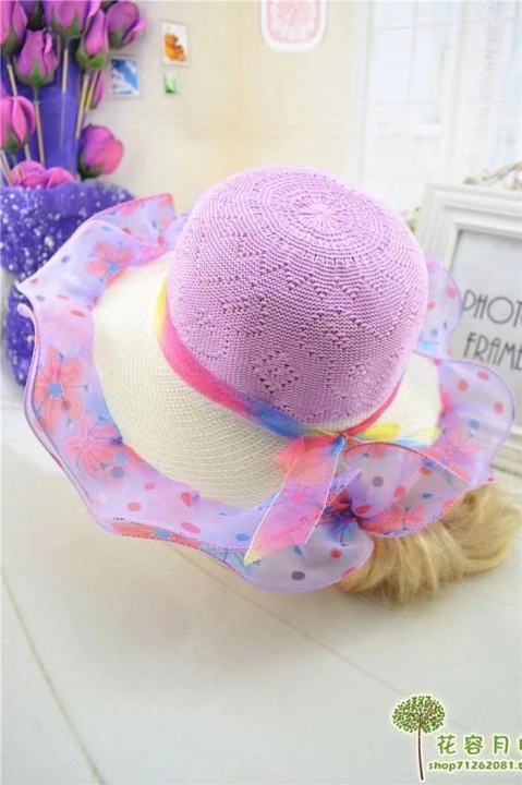 Children's%20hats%20girls%20sun%20hats%20baby%20beach%20hats%20kids%20sun%20hats%20-%20Image%202