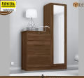 Almirah cum Dressing wardrobe With Full view Mirror & 3 Drawer 1 Large Cloth Sorage Cabinet Wardrobe for Multipurpose Use vanity cum Wardrobe. 