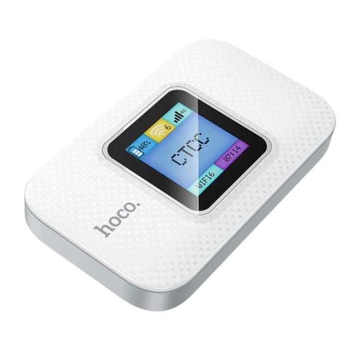 HOCO%20DQ12%20Portable%20WIFI%20Router%20WiFi%206%20Router%20with%20Dispaly%20All%20BD%20Sim%20Supported%20Pocket%20Router%204G%20Sim%20Support%20Pocket%20Router%20For%20Travel%20Mini%20Pocket%20Router%20Wifi%20Router%20Car%20-%20Image%203