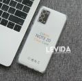 Transparent Case For Samsung Galaxy Note 20 / Note 20 Ultra Transparent Case Premium Silicone Case Crystal Clear Soft TPU Ultra flexible Back Cover. 