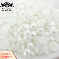 Faux Half Pearl Bead Flat Bk DIY Resin Faux We Pearl. 